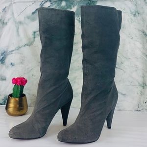 DOLCE VITA | Mid Calf Suede Heeled Boots